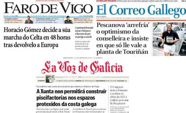 Xornais en galego
